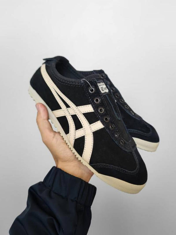 Onitsuukkaa Tiger Slip On Black Putty
