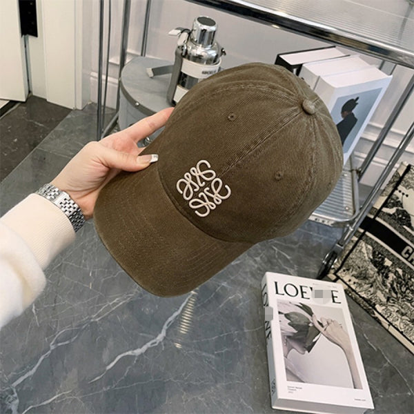 Loewe Brown Front Logo Premium Unisex Cap (With Safety Box)
