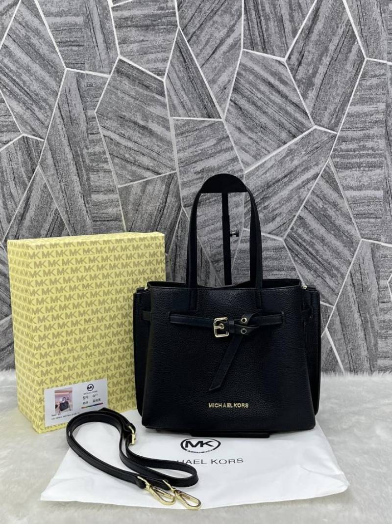 Michael_Kors_Emilia_Plain_Black_Handbag_Medium_With_OriginalBox_Premium
