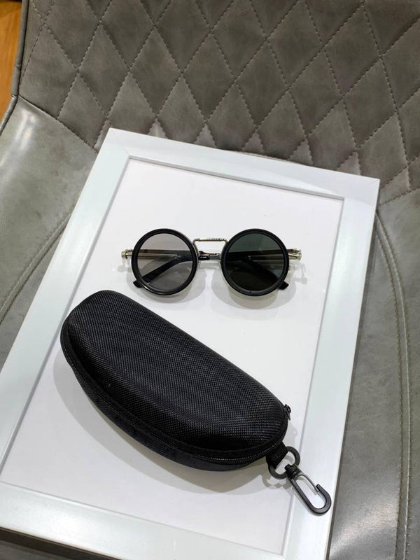 Imported silver changeable sunglass