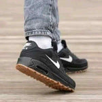 Nike AirMax 90 Black Gum Shoes 375