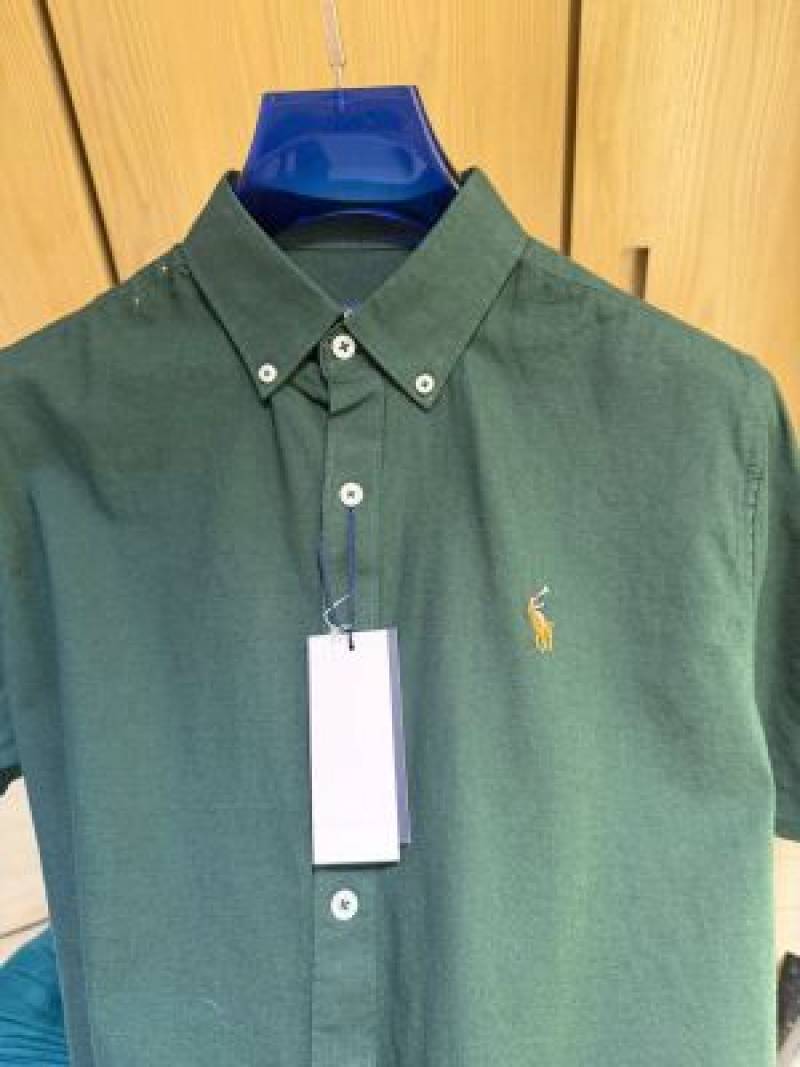 RL POLO STORE ARTICLE IMPORTED leelan fabric SHIRT