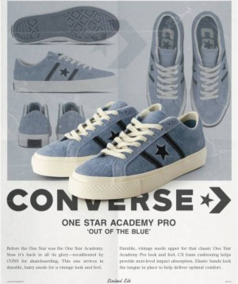 Converse men blue one star academy pro low top sneakers--sale