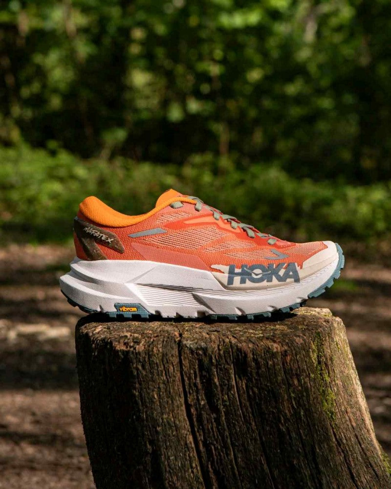 Hoka Mafate X Trail Running Feldspar Mountain Fog