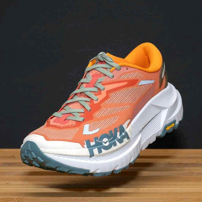 Hoka Mafate X Trail Running Feldspar Mountain Fog