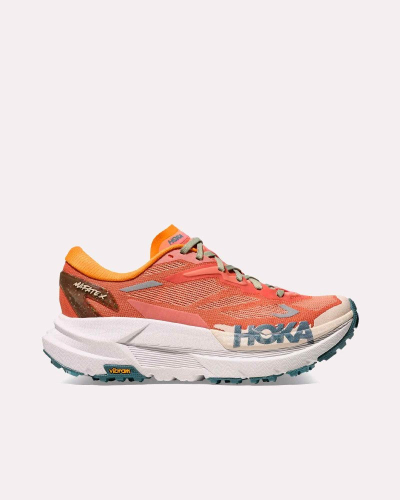 Hoka Mafate X Trail Running Feldspar Mountain Fog