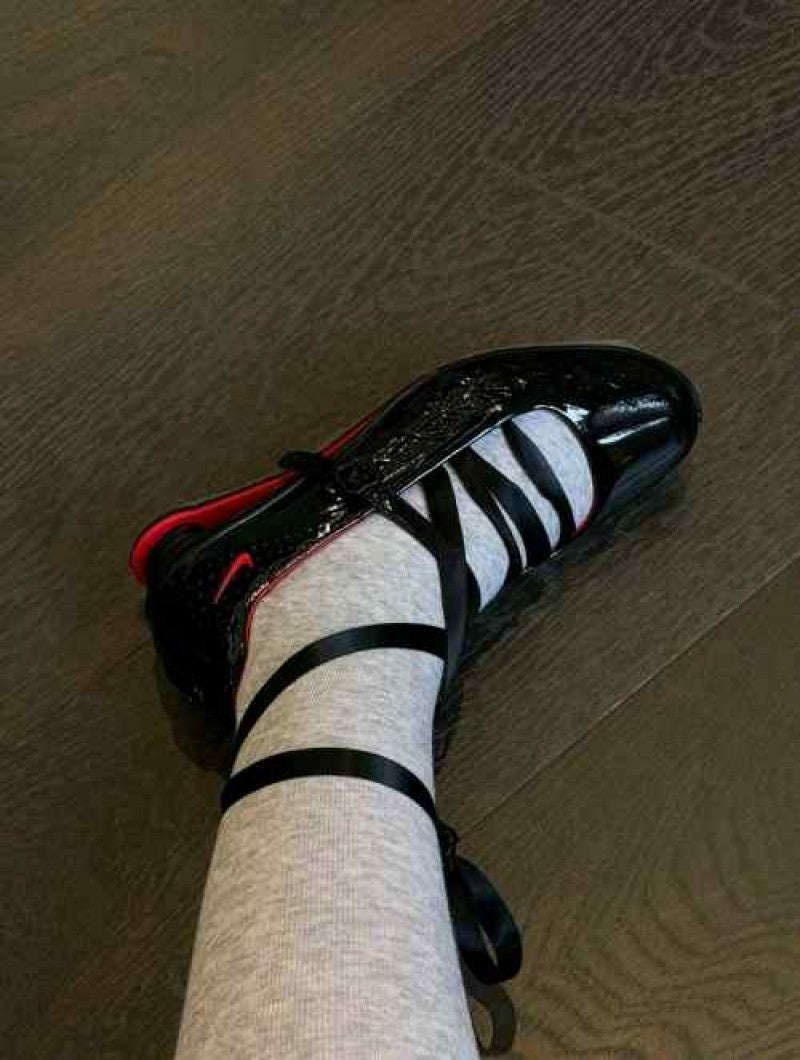 LABELHOOD x Nikkee Shox Z Calistra Black University Red