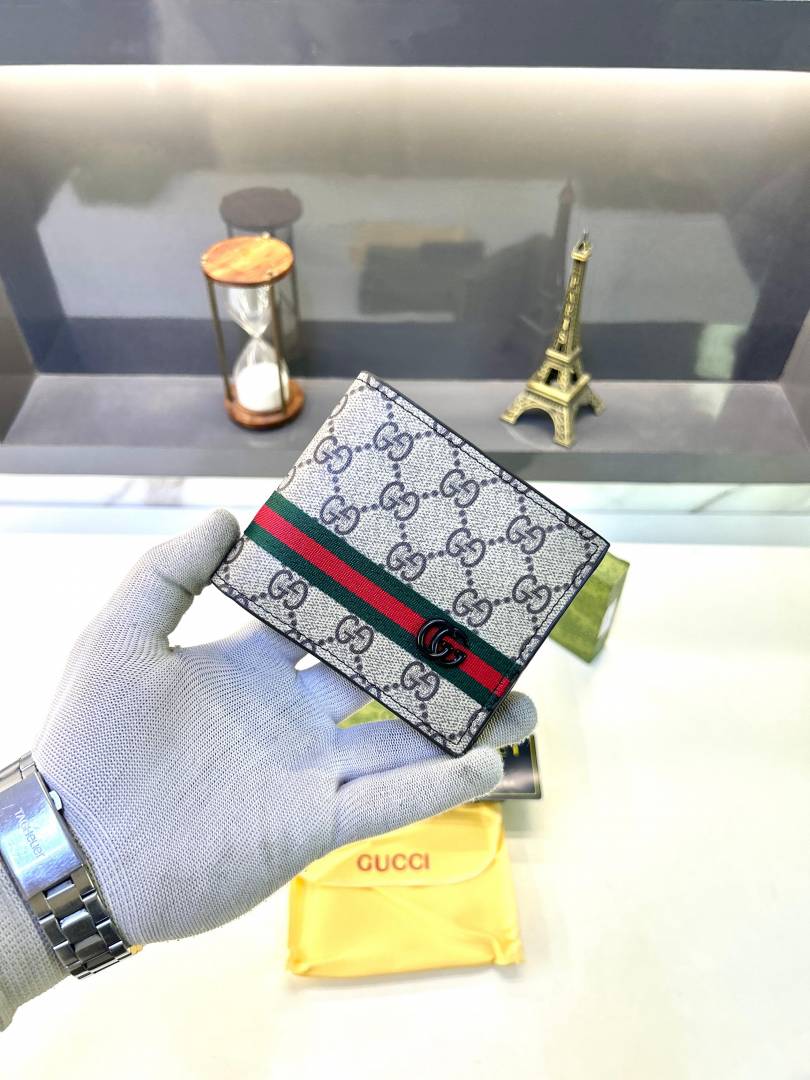 Gucci Light Brown Premium Quality Wallet Fa 639