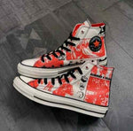 Dungeons & Dragons x Converesee. Chuck Taylor All Star High Egret Red