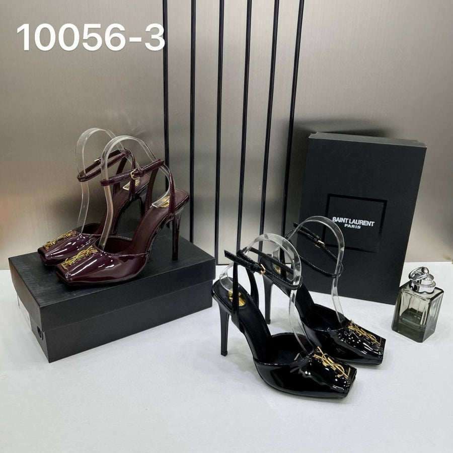 YSL_Saint_Laurent_Opyum_Patent_Leather_Ankle_Strap_High_Heel_Sandals_Black_With_OG_Box_&_Carry_Bag_10056-3_Black