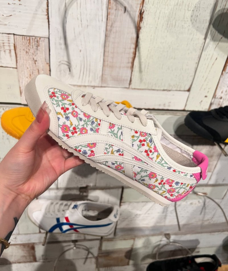 Onitsuka Tigar Onisuka tigar Mexico 66 Cream Pink Floral sneakers Fix