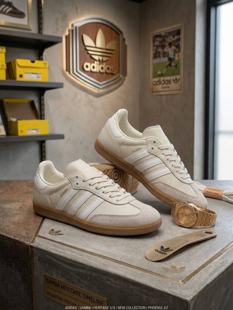 Addida s Samba Aluminium Gum men