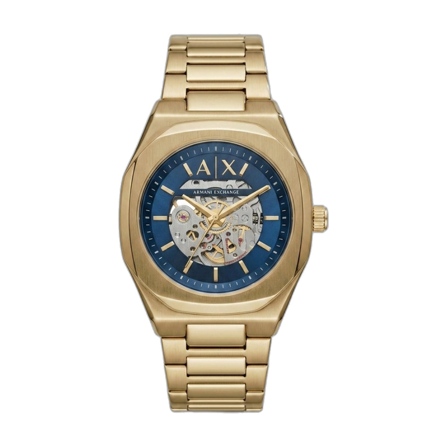 Armani Exchange Ax2418 Hampton Automatic gold blue