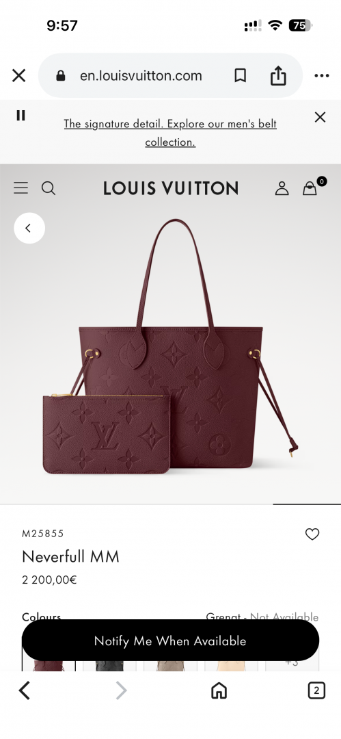 Louis Vuitton_Neverfull_Monogram_Empreinte_With_OriginAuldoubleBox_DustCover