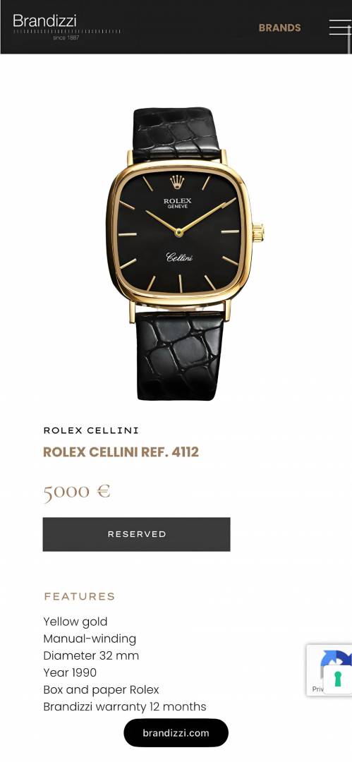Rolex Cellini