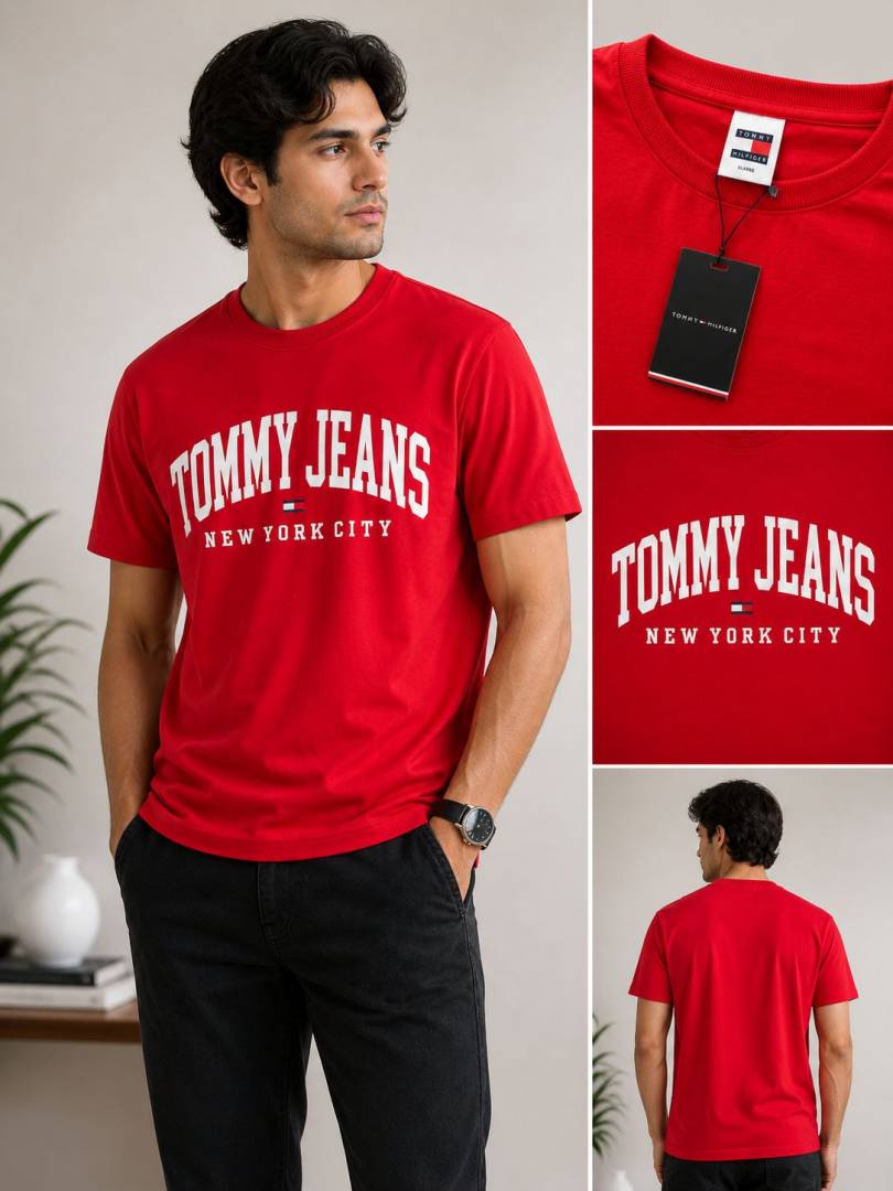 Tommy_impoted Tshirt Red