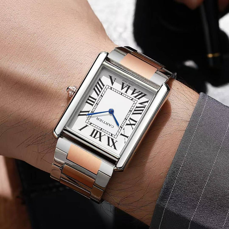 Cartier tank totone copper white