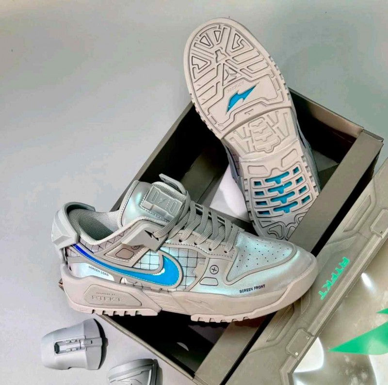 RTFKT X Nikkee Dunk Genesis Grey Blue 2048