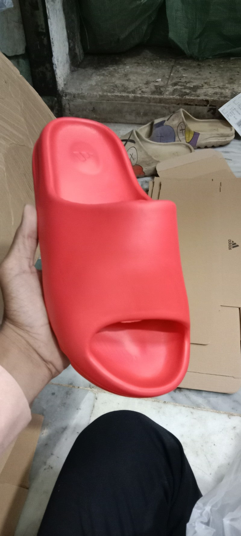 Adidas Yeezy Slide Red
