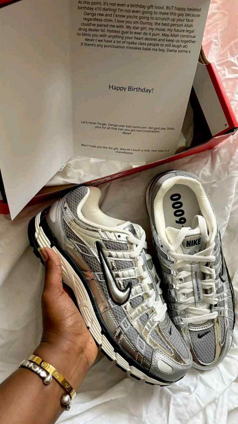 Nike P6000 Metallic Silver 682