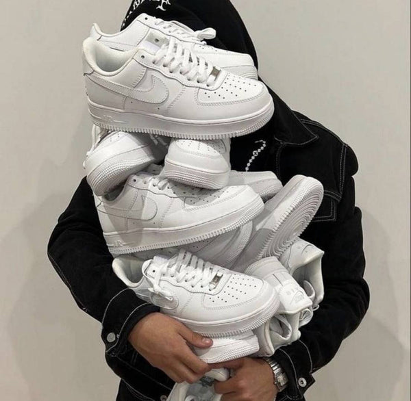 Nike airforce 1 triple white semi ua quality