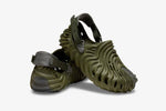 Salehe Bembury The Pollex Clog Olive Green With og box and carry bag