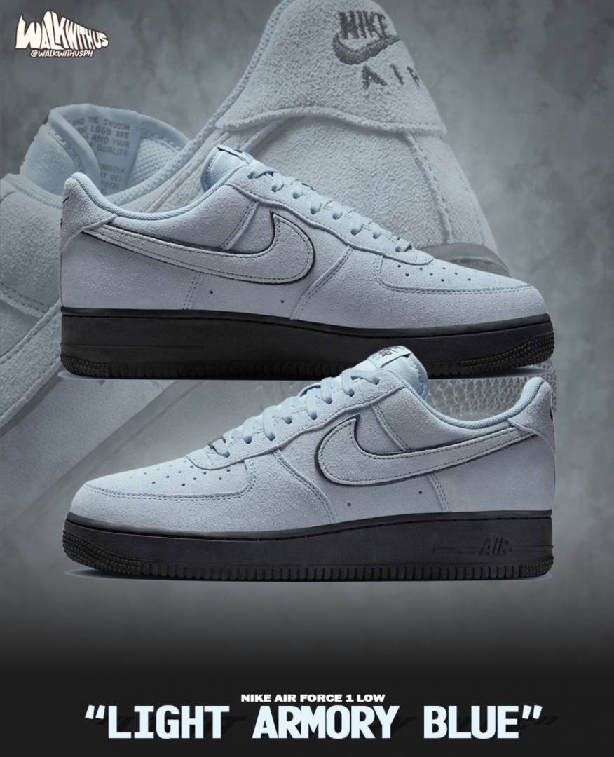 Nike Air Force 1 07 LV8 Light Armory Blu