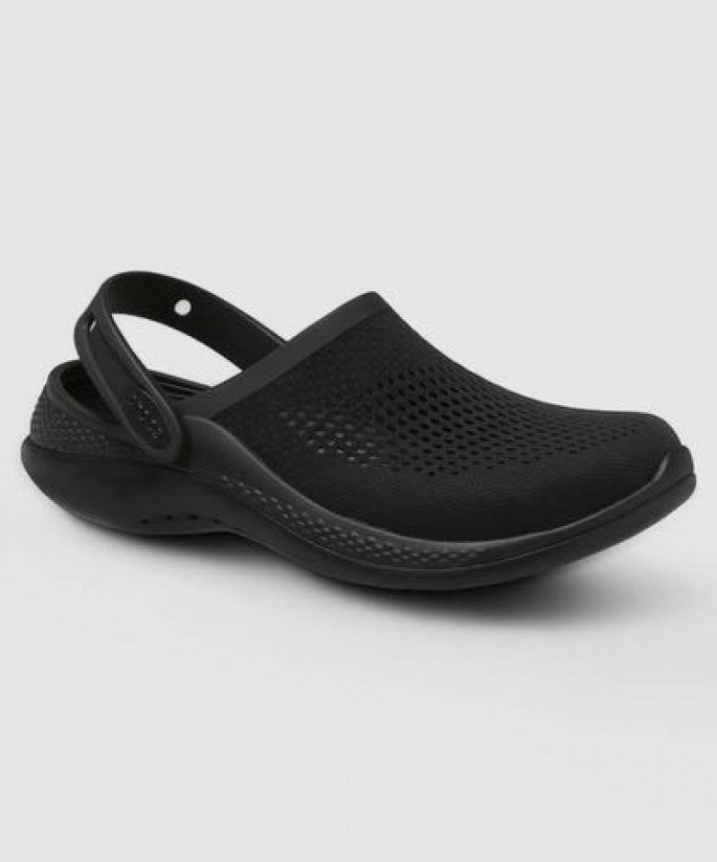 Crocs Lite Ride 360 All Black Carry Bag Og box