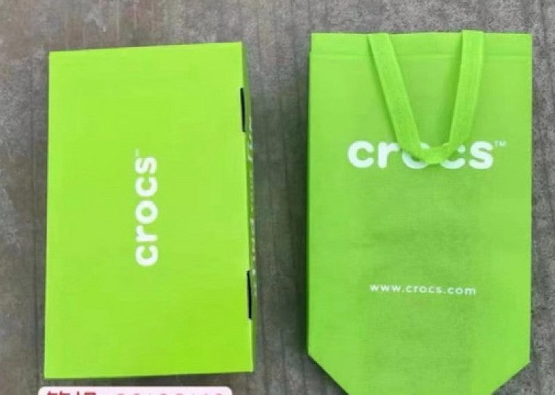 Crocs Lite Ride 360 All Black Carry Bag Og box