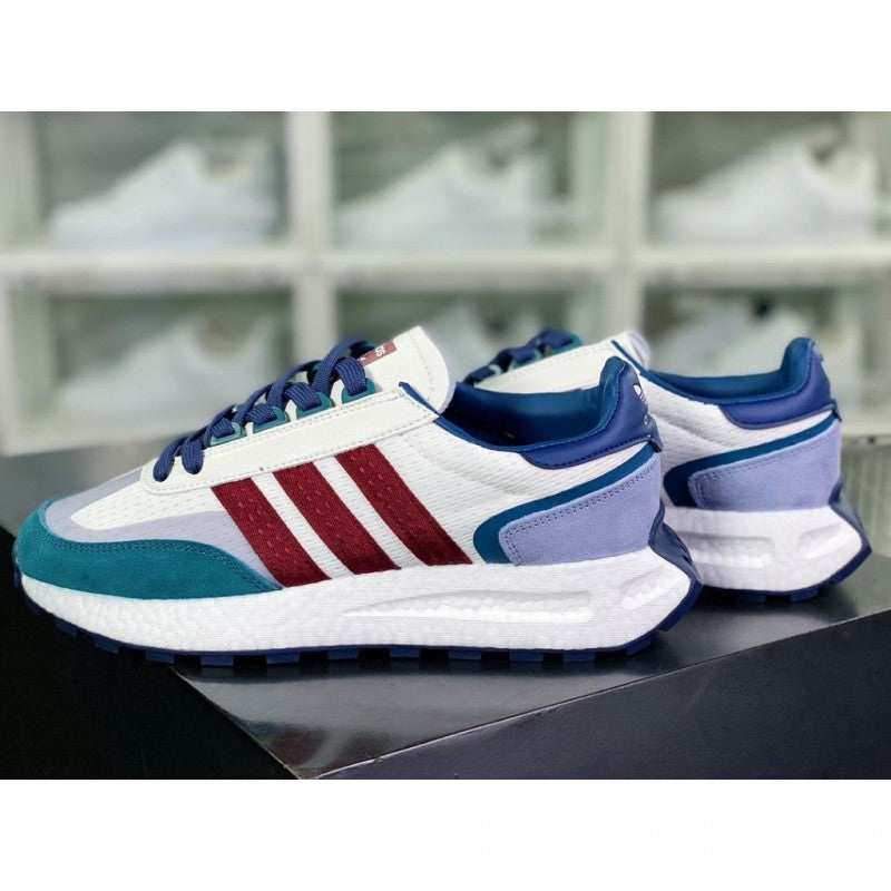 Adidas retropy boost e5 dark blue red
