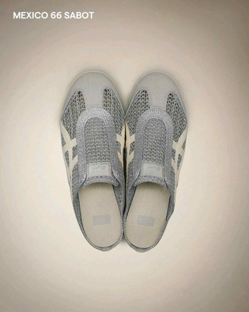Onitsuka Tiger Mexico 66 Sabot Pure Silver Cream 6154