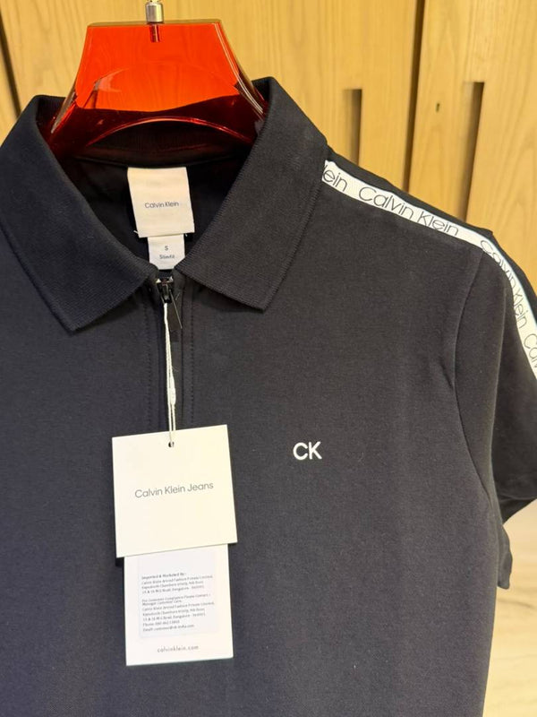 Calvi-xn Klein IMPORTED STORE ARTICLE POLO T SHIRT BLACK