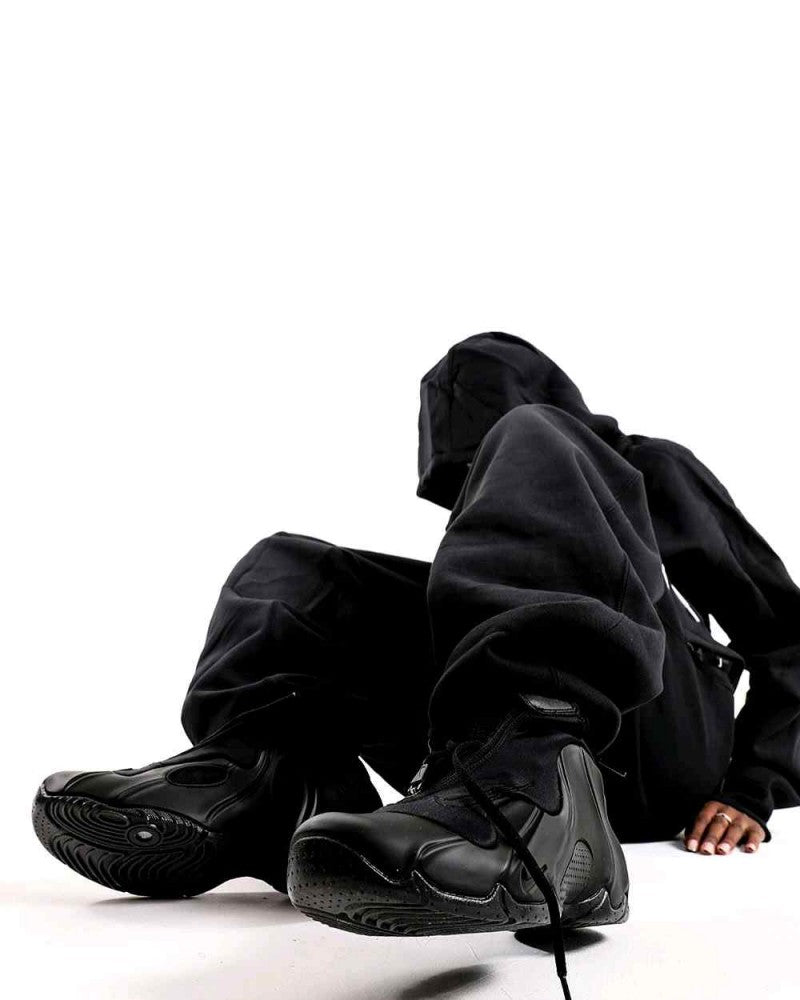 Nike Air Flightposite Triple Black 1213