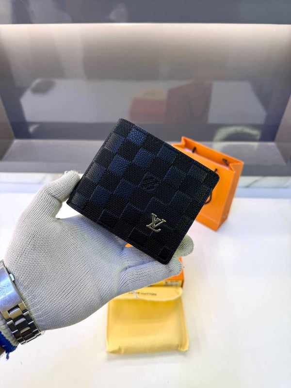 Lv_Loui Black Premium Quality Wallet Fa 1165