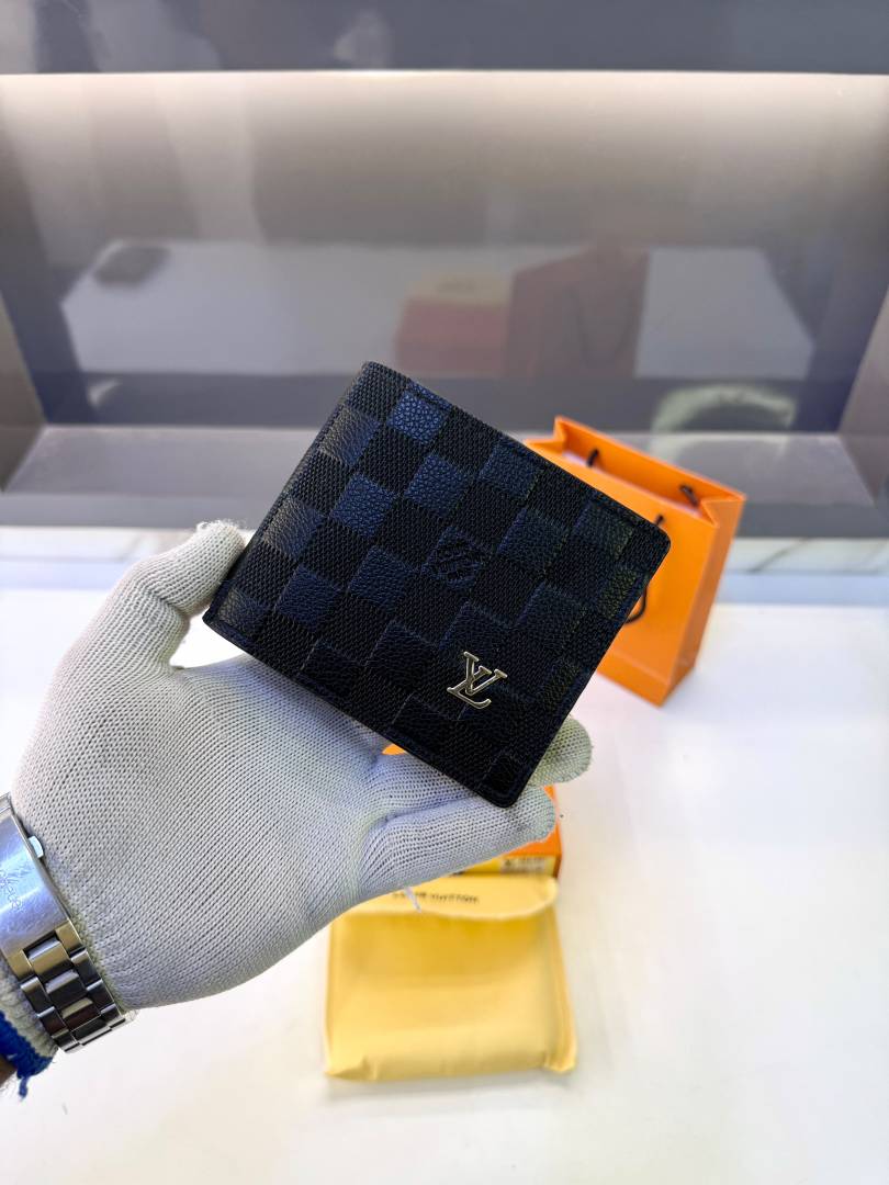 Lv_Loui Black Premium Quality Wallet Fa 1165