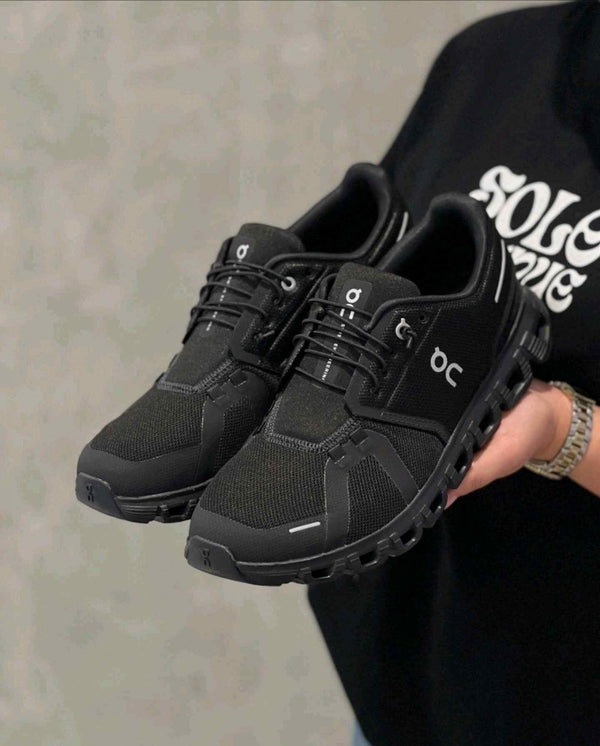 On Running Cloud 6 Waterproof Full Black 1272