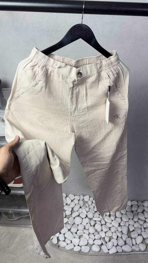 Calvin Kleiin Premium Linen Pants 3053