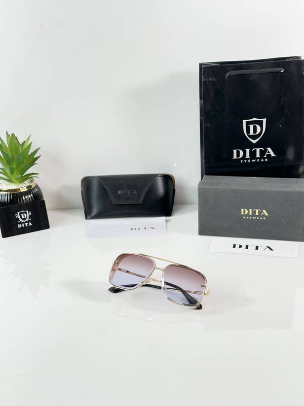 Dita 003 Gold Brown Blue