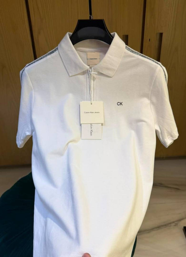 Calvi-xn Klein IMPORTED STORE ARTICLE POLO T SHIRT WHITE