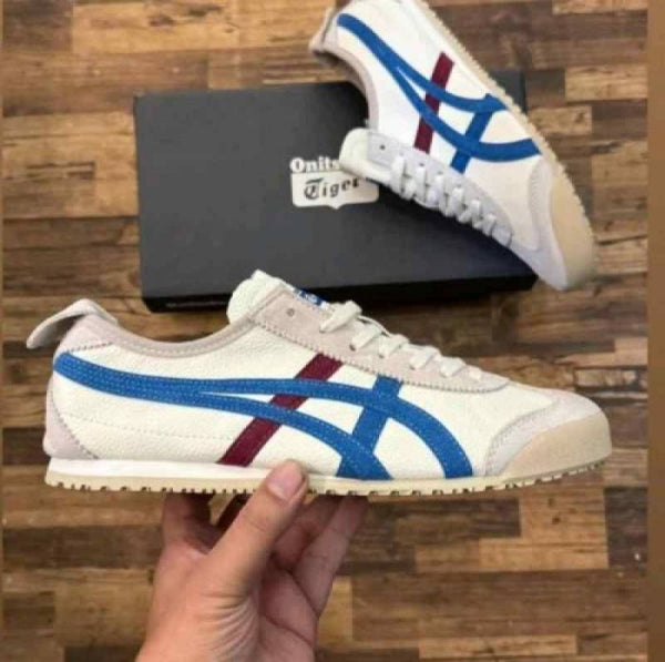 Onitsuka tigar Mexico 66 White Blue Maroon
