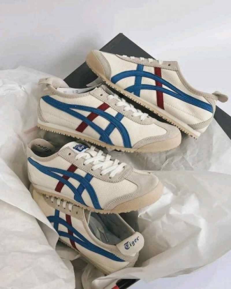 Onitsuka tigar Mexico 66 White Blue Maroon