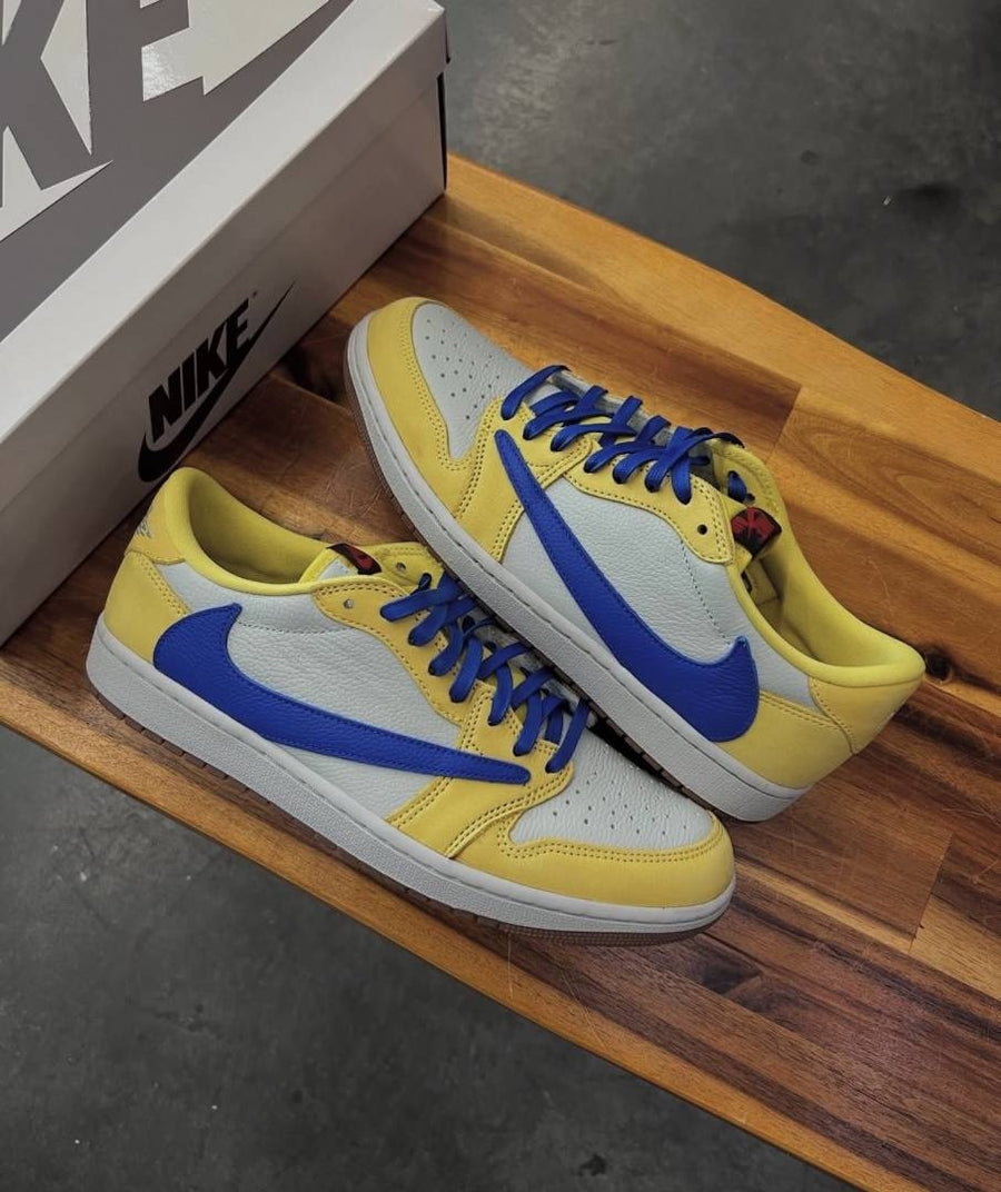 Nike AIR JORDAN 1 LOW TRAVIS SCOTT CANARY