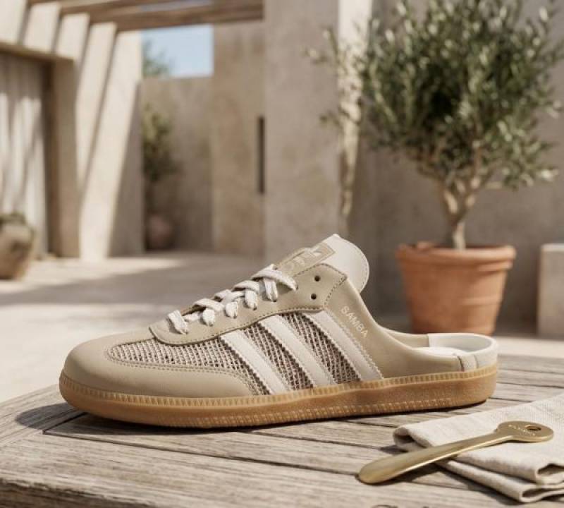 Adidas Samba Mule Beige 704