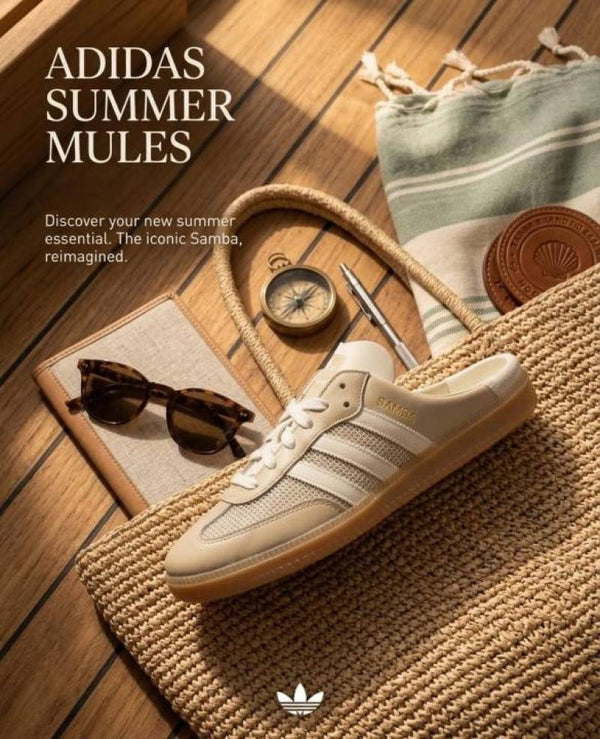 Adidas Samba Mule Beige 704