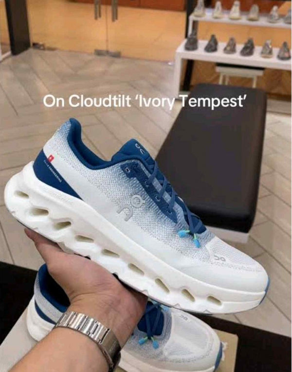 On Cloudtilt 2.0 Ivory Tempest Blue 6081
