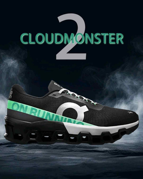 On Running CloudMonster 2 Black Glacier 1112