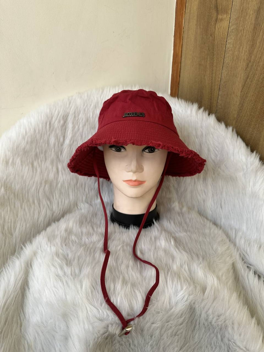 Jacquemus The Artichaut Bucket Hat Premium Unisex Cap With Safety Box