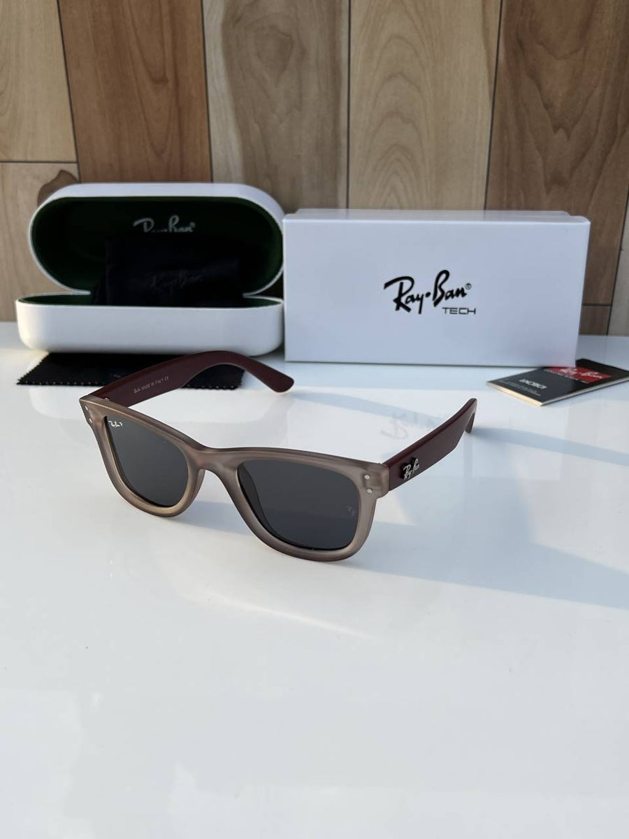 Rey ban 0502 grey maroon