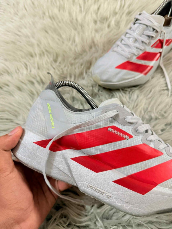 Adidas Adizero Adios Pro 4 Evo SL White Red