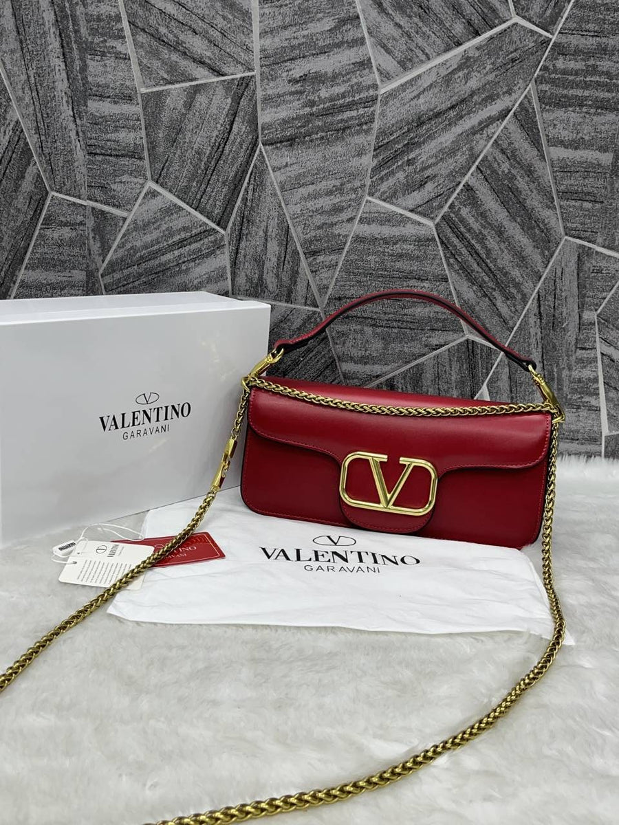 Valentino_V_Logo_Long_Shoulder_Bag_Clutch_With_Original_Packing